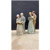 Image 2 : Willow Tree Figurines, 25th and 50th Anniversary Ceramic Figures, Golfer Figure 12” Tall