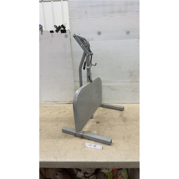 Manual Snowmobile Jack Lift Stand with Hand Crank and Hook