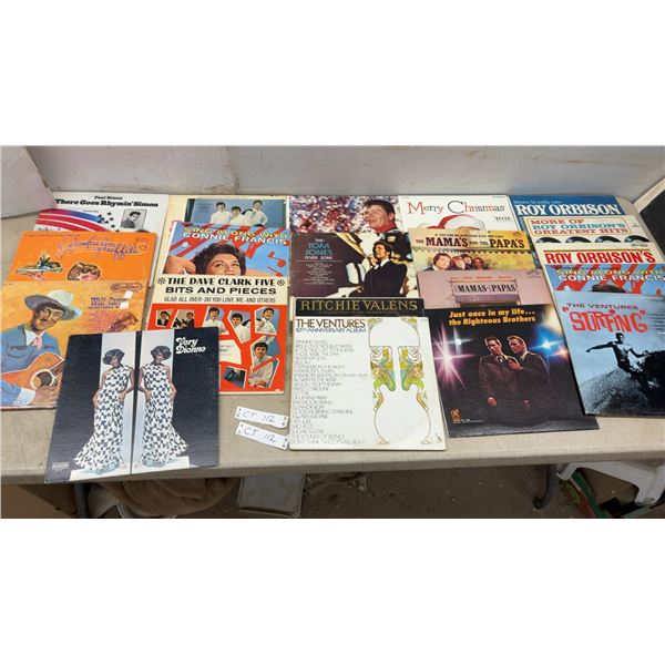 Vintage Vinyl Records, Paul Simon, Dave Clark Five, Connie Francis, Roy Orbison
