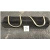 Image 1 : Platinum Plated 6.0mm Interlocking Necklace, 18” Long