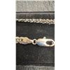 Image 4 : Platinum Plated 6.0mm Interlocking Necklace, 18” Long