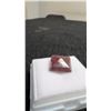Image 6 : 17.6 Ct Natural Untreated Ruby, Princess Cut, 14.4mm x 14.4mm