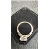 Image 7 : 925S 3.0 Carat Cushion Cut Simulated Diamond Twist Ring, Size 7, 925S with White Gold Overlay