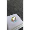 Image 2 : 3.0 Carat Aurora Moissanite Lab Diamond, Round Brilliant Cut, VVS1, with GRA Report