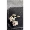 Image 7 : 925S 0.8ct Each Simulated Diamond Swirl Stud Earrings in 925S With White Gold Overlay