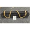Image 1 : 18K Gold Plated 8.0mm Cuban Link Necklace, 24” Long