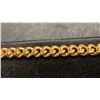 Image 2 : 18K Gold Plated 8.0mm Cuban Link Necklace, 24” Long