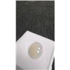 Image 5 : 4.6 Carat Natural White Fire Opal Untreated Oval Cabochon 11.3mm x 14.6mm