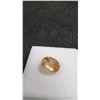 Image 4 : 6.6 Ct Natural Untreated Imperial Topaz Oval Cut Gemstone, 9.2mm x 11.8mm