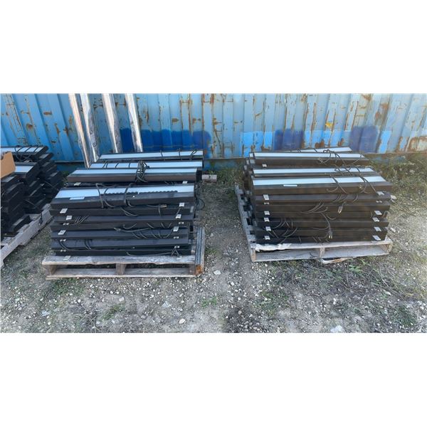 58 Fluorescent Light Fixtures 36 × 8-1/2”