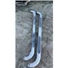 Image 2 : Pair of Chrome Running Boards for Quad Cab 1/2 Ton Pickup, 74” Length