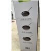 Image 2 : GreenPan Spectra Hybrid 3-Ply Stainless Steel 3-Piece Frypan Set, 8.3”, 10.6”, and 12.2”