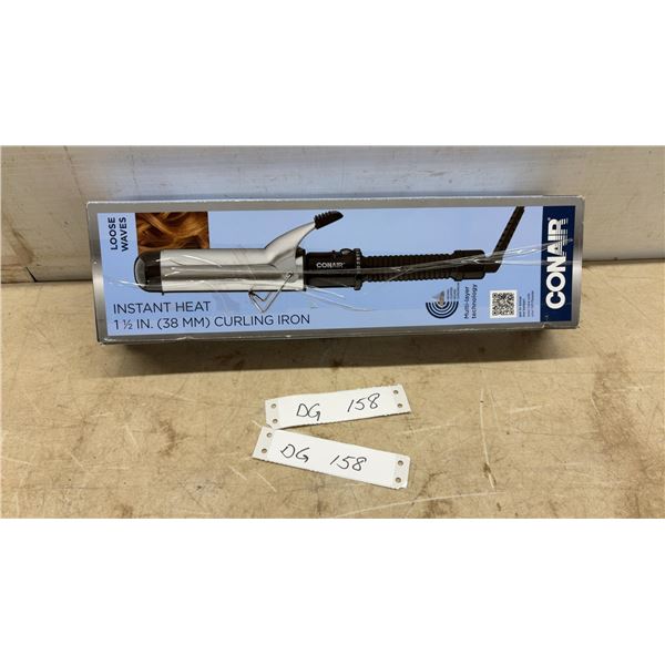 Conair Instant Heat 1 1/2” (38 mm) Curling Iron With Multi-Layer Technology and 25 Heat Settings