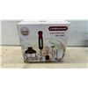 Image 2 : LINKchef HB-1580T 1000W Hand Blender with Chopper, Whisk, Frother, Beaker and Coconut Ladles