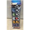 Image 2 : Aolebaby Alloy Police Toy Car 6-Piece Set and 36 Neon Stainless Steel Scissors
