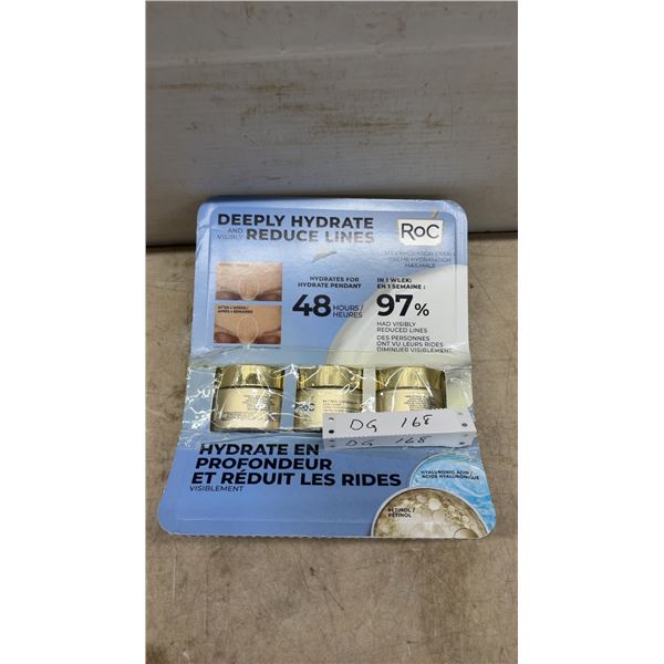 RoC Retinol Correxion Max Hydration Cream 3-Pack with Hyaluronic Acid and Retinol