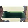 Image 3 : Wooden Storage Chest with Hinged Lid, 27 1/2 × 49 1/2 × 23”