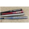 Image 2 : Four Aluminum Bats Louisville Slugger, Easton Smoke, Easton