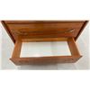 Image 3 : Vintage Mid-Century Modern Teak Secretary Desk with Drop-Down Writing Surface and 3 Drawers, 50 ×