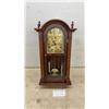 Image 1 : Daniel Dakota Westminster Chime Quartz Wall Clock With Pendulum, 21 1/2 × 12”