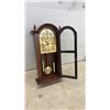 Image 4 : Daniel Dakota Westminster Chime Quartz Wall Clock With Pendulum, 21 1/2 × 12”