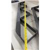 Image 4 : Two Metal Stair Stringers, Each with Pre-Drilled Holes