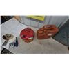 Image 5 : Vintage Metal Fuel Cans Including Red All-Purpose Gasoline Can and 3 Jerry Cans