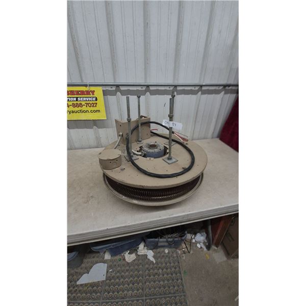 Chromalox VUB-10/0 Overhead Unit Heater, 7.5 kW, 240 Volt, with Finned Heat Exchanger
