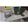 Image 1 : New Nat's Green Insulated Waterproof EVA Rubber Boots with Removable Liner and Box Size 9