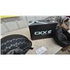 Image 3 : New CKX TX-208 Half Helmet with Matte Black Distressed Star Graphic and Original Box Size XL