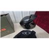 Image 4 : New CKX Atlas Adventure Motorcycle Helmet, Matte Black, with Original Box and Helmet Bag Size Large