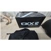 Image 5 : New CKX Bullet Half-Shell Motorcycle Helmet, Extra Large, Black, with Box and Bag