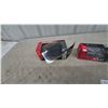 Image 4 : CKX Falcon Goggles, Summer and Winter Models, Black Frame with Mirrored Smoked Lens