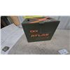 Image 8 : New CKX Atlas X Adventure Motorcycle Helmet, Grey with Black Accents, in Original Box. Size XL