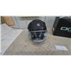 Image 3 : CKX Classic Open-Face Helmet, Matte Black, Size Extra Large with Clear Visor