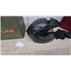 Image 4 : New CKX Atlas Matte Black Modular Motorcycle Helmet with Box. Size XL