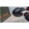 Image 5 : New CKX Atlas Modular Adventure Motorcycle Helmet, Matte Black, with Box and Dust Bag Size XL