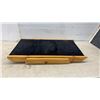 Image 4 : Foldable Wooden Convertible Pet Stair and Ramp with Three Black Padded Steps