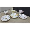 Image 3 : Assorted Vintage English Bone China Teacups, Saucers, Plates, Creamers, Sugar Bowls