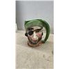 Image 7 : 10 Vintage Ceramic Toby Character Mugs, Japan, Occupied Japan and Hand Painted