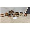Image 1 : Nine Ceramic Character Toby Mugs, Various Figures and Sizes