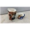 Image 9 : Nine Ceramic Character Toby Mugs, Various Figures and Sizes