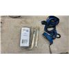Image 3 : Hand Tools, Hacksaw, C-Clamps, Vise, Wrench, Cotter Pins, Shackle, Tire Gauge
