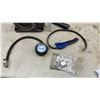 Image 7 : Hand Tools, Hacksaw, C-Clamps, Vise, Wrench, Cotter Pins, Shackle, Tire Gauge