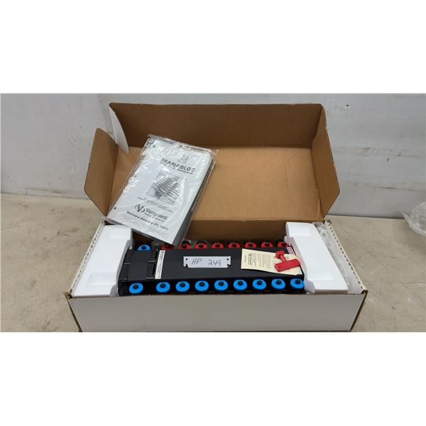 New Vanguard Piping Systems Manabloc Modular Manifold PEX Plumbing System with Instructions