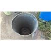 Image 5 : Three Galvanized Garbage Cans and 1 Lid