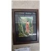 Image 5 : Vintage Framed Prints, Native American Woman by Moonlit Lake and Woman by Waterfall