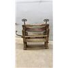 Image 10 : Pair of Antique Hand-Crank Clothes Wringers