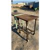 Image 2 : 2 Heavy Duty Rolling Work Tables, 1 with 3” Vise