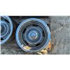 Image 2 : Four Chevrolet Motor Division Rally Rims with Center Caps and Rings